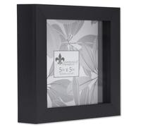 Lawrence Frames 785055 Cornice Shadow Box 5x5 Nero