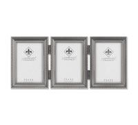 Lawrence Frames Bead Border Design, 2,5 x 3,5 Triple, Peltro