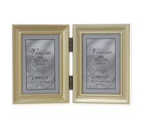 Lawrence Frames Bead Border Design 2,5x3,5 Doppio Oro Satinato