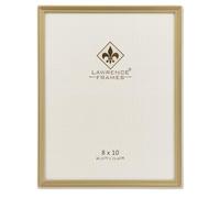 Lawrence Frames Cornice con modello con bordo perlinato, 20 x 25 cm, oro satinato