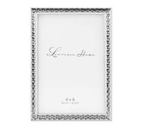 Lawrence Frames - Cornice portafoto in Metallo Effetto Martello, 10 x 15 cm, Colore Argento