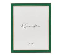 Lawrence Frames Polished Enamel Cornice portafoto, Polistirene, Verde, 8x10