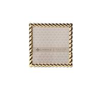 Lawrence Frames Rope Design Telaio in metallo 4x4 oro