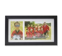 Lawrence Frames Team/School Picture Frame Cornice portafoto, Polistirolo, Nero, 13x7