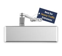Lawrence Hardware Chiudiporta commerciale, grado 1, extra resistente, ghisa, modello SL8016, porte ad alto traffico paragonabile a tutte le principali marche.