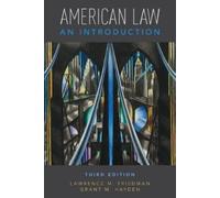 Lawrence M. Friedman Grant M. Hayden American Law (Tascabile)