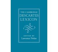 Lawrence Nolan The Cambridge Descartes Lexicon (Tascabile)