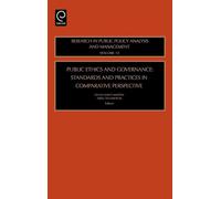 Lawrence R. Jones Public Ethics and Governance (Copertina rigida)
