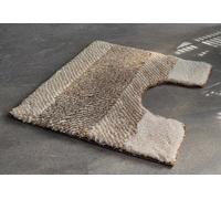 Lawrence Tortora Beige Tappeto Wc Con Scollatura 55x55cm Altezza Mucchio: