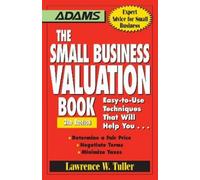 Lawrence W Tuller The Small Business Valuation Book (Tascabile)
