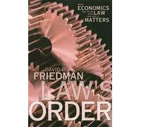 David D. Friedman Law's Order (Tascabile)