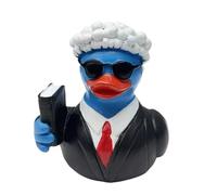 Lawyer Duck Figurine - Quirky Animal Sculpture, Artistic Tabletop or Dashboard Decor, Humorous Accent Elevating Bathroom, Nursery, Kitchen, or Desk Spaces | Lightweight Durablee Ornament, Home Office