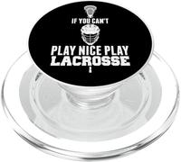 LAX Game Can't Play Nice Play Lacrosse Apparel GOAT Lacrosse PopSockets PopGrip per MagSafe