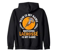 LAX Lacrosse Mamma Felpa con Cappuccio