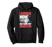 LAX Lacrosse Mamma Felpa con Cappuccio
