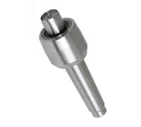 LAXALO Contropunta conica Morse MT2 for impieghi leggeri for macchina for incisione, utensile for tornio con contropunta for asse rotante CNC, 1 pz.(3)