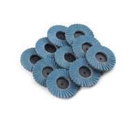 LAXALO Mole for smerigliatrice angolare da 50 mm/2 pollici, disco lucidante a cambio rapido, utensile rotante for la pulizia della vernice, 10 pezzi(80)