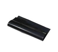 LAXALO Pannello in gomma siliconica trasparente nera e rossa, 500 mm x 500 mm, membrana in silicone for finestre leggera, 1 pezz0(Black,500x500x2mm)