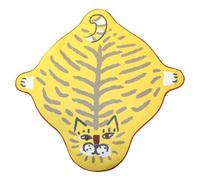 laxreheye Beauty case autoadesive - Elegante organizzatore da viaggio, lavabile, riutilizzabile, design tigre, per tablet, contenitori per il pranzo, viaggi a casa