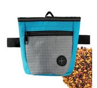 laxreheye Borsa da addestramento per cani, borsa per dolcetti per cani, con chiusura magnetica, per cani e cuccioli, con cintura di vita, borsa, blu, Se référer au descriptif, riferimento alla