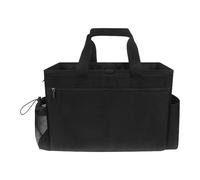 laxreheye Borsa per accessori per la pulizia | Borsa pieghevole per la pulizia - Borsa con rete traspirante impermeabile - Tracolla per panni per la polvere, stracci, posto di lavoro, biancheria da