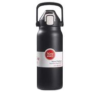 laxreheye Bottiglie d'acqua isolate, la bottiglia d'acqua rimane fredda tutto il giorno, bottiglia d'acqua di controllo della temperatura, portatile da 1300 ml a prova di perdite per lavoro di