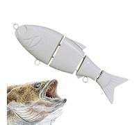 laxreheye Corpi per Esche Artificiali Non Verniciati - Attrezzatura Per Swimbait Realistico E Riflettente,Modelli Grezzi per Esca Nuotante Non Dipinta,Per La In Acqua Salata E, In Lago, Fiume, Mare,