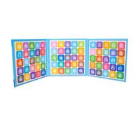 laxreheye Giochi di alfabetizzazione per la scuola materna, Puzzle di Corrispondenza di Parole - Gioco da Tavolo di Corrispondenza di Parole Inglese Magnetiche,Divertente Puzzle Gioco con Personaggi
