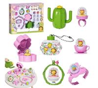 laxreheye Kit di creazione di gioielli per ragazze | Set di diadene con ciondoli | Collana artigianale con ciondolo, fascia, bracciale e anello | per ragazze che amano le attività creative