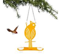 laxreheye Mangiatoia per, mangiatoia per, di alimentazione resistente agli spruzzi, con design decorativo, come stazione di osservazione degli, per terrazza, natura