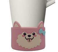 laxreheye Manicotti Per Tazze Da Caffè - Copertura Protettiva Per Tazza In Silicone Cartoon - Copertura Protettiva Per Bottiglie - Per Viaggio, Vacanza, Natale, Caffè, Casa, Infusione Di Tè, Bevande