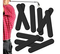 laxreheye Nastro di piombo per tennis, nastro autoadesivo per aumentare il peso oscillante, 10 pezzi di nastro adesivo per la riparazione di racchette per sport come golf tennis e attività all'aperto