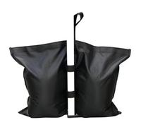 laxreheye per gambe da tenda con baldacchino, pieni di - 4 x borse per ombrelli da patio, stabilizzatore reutilabile antivento per parasols Sun Shelter portatile impermeabile