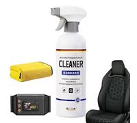 laxreheye Pulitore Interni Auto - Spray Detergente per Sedili e Cruscotto | Detergente Multifunzione 500ml per Sedili in Pelle Polture Tappezzeria Tappeti Mobili