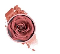 laxreheye Rosato Rosa - Fard Ad Effetto Duraturo - Fard 3D Con Petali Di Rosa Effetto Duraturo Leggero Sfumabile Per Guance Donne Feste Eventi Sociali