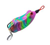 laxreheye Rospo galleggiante - Esca realistica in silicone con movimento dinamico - Attrezzatura per mare profondo acqua e salata trota luccio pesce gatto muskie barca