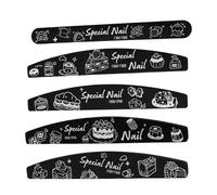 laxreheye s Per Unghie,Per Con Disegno Del Cartone Animato E Brillantezza - Lucidatrice Double Face Per Forma Unghie Piedi Donne Ragazze Artisti Professionali Viaggio Diario Regalo