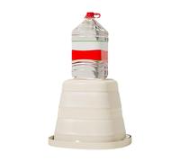 laxreheye Secchio pieghevole - Contenitore d'acqua da spiaggia, secchio pieghevole compatto da 10 l con manico per viaggi spiaggia campeggio