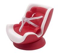 laxreheye Seggiolino auto seggiolino auto per s,Sedile di sicurezza per Piccole s | Ornamento da Ufficio Realistico Clip di Ventilazione Auto Giocattolo Peluche per la Tabella