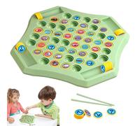 laxreheye Set di scacchi di animali, set da tavolo da scacchi con combinazione di animali, giochi da tavolo di scacchi con animali da viaggio - set di corrispondenze, scacchi 104X per notte