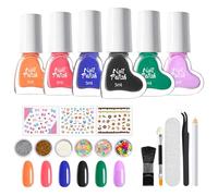 laxreheye Smalto Semipermanente,1 Set Di Cosmetici Per Manicure Per Donne - Smalto Per Unghie Ragazze | Per Madre Fidanzata Moglie Casa Salone Riunione Spiaggia Viaggio Appuntamenti Pendolarismo