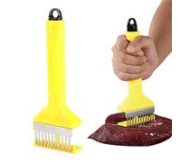 laxreheye Strumento di addolcitore di carne addolcitore di carne | Addolcitore manuale di carne con 11 aghi - Strumento di cottura portatile per bistecche, carne di Re, Pollo,