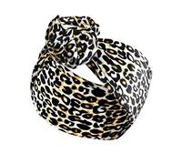 Lay U HOME Donne Stampato Il Filo di Ferro Tinta Unita Elastico Fascia per Capelli Tie-up Fascia per Capelli Donna Cappelli Accessori per Capelli