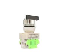 LAY37 - Interruttore rotante da 22 mm, pulsante selettore a due o tre posizioni con terminali a 4 viti, 1 pezzo (2 position)