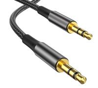 layajia Cavo Aux 3,5 mm Maschio 1,2m, Cavo Audio Jack Stereo in Nylon Intrecciato per Cuffie, iPod, iPhone, iPad, Smartphone, Autoradio, Altoparlanti, Hi-Fi System, Laptop, MP3