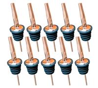 Layba 1 beccuccio in acciaio inox per liquori e olio, 2 cl, beccuccio con coperchio, accessori da bar per cocktail, caraffa in rame