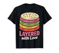 Layered with Love, Motivo a Forma di Macaron Maglietta