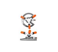 Layflat WL EX-Z16 Drehsprenger irrigatore circolare a bracci prato spruzzatore spruzzatore Impulse sprinkler 85 mq, colore grigio, 10 x 10 x 5 cm