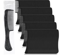 Layhit Set di 150 pettini per capelli, confezionati singolarmente, pettine tascabile, pettine fine per acconciatura, pettine da viaggio, pettini in plastica per senzatetto, rifugio, hotel di cura,