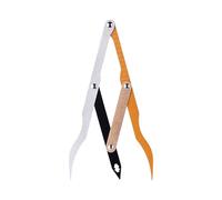 Layhou 4 Colore Triangolo Curva Alluminio Sopracciglio Design Strumento di Disegno Rapporto dorato Equilibrio Posizionamento Ricamo Tatuaggio Sopracc